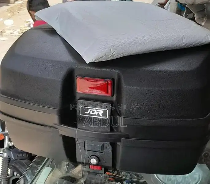 JDR Motorcycle Tail Box - Large Capacity Luggage for Northern Riding