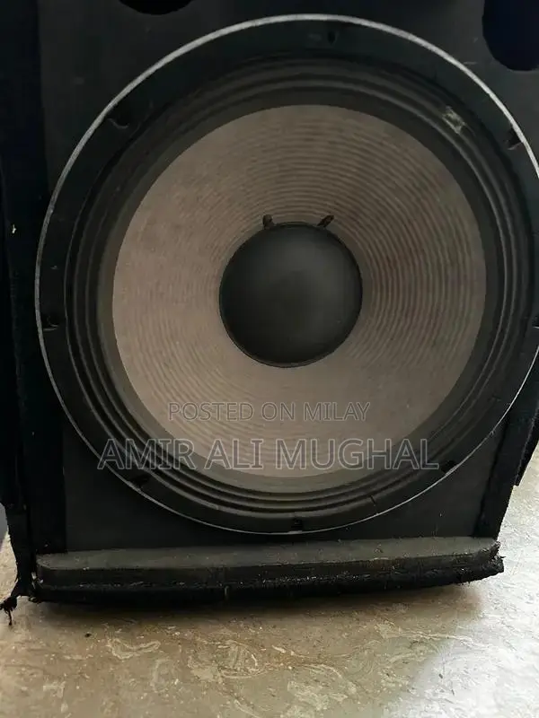 JBL High-Power Speaker System with Dual Wattage Output