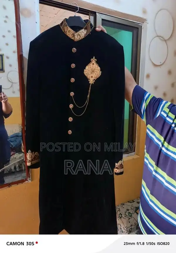 Traditional Sharwani - Classic Men's Ethnic Formal Wear