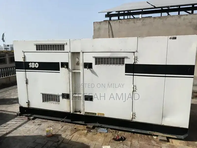 John Deere 180 kVA Diesel Generator - Soundproof Canopy