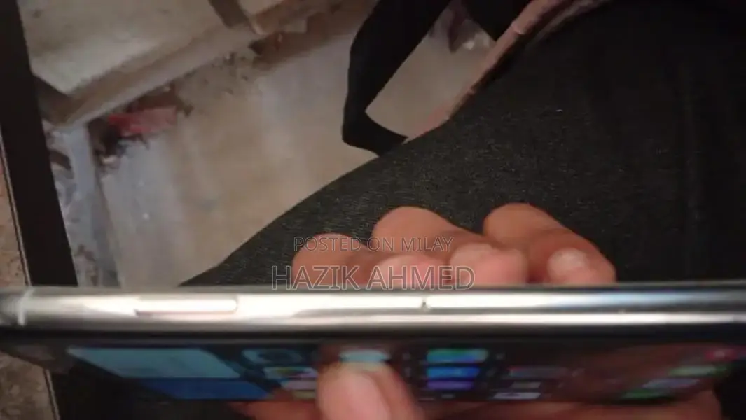 Smartphone with Front Panel Partial Damage