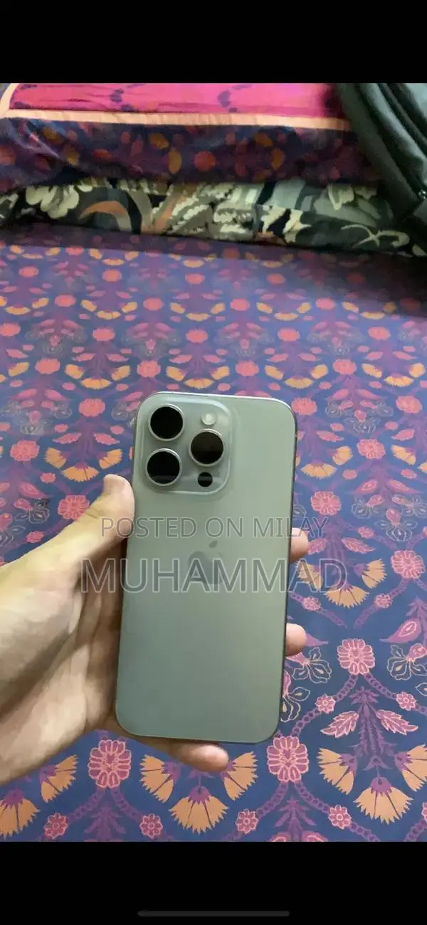 Apple iPhone 15 Pro Titanium 256GB Smartphone