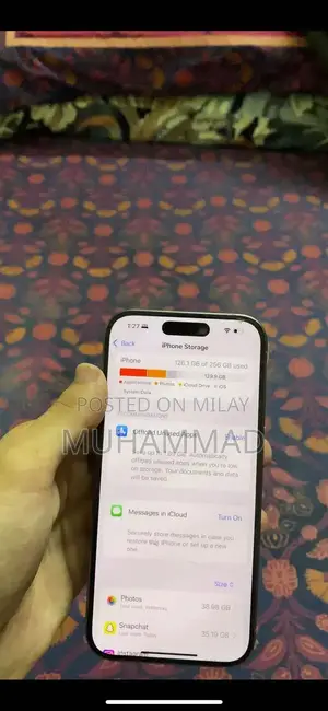 Apple iPhone 15 Pro Titanium 256GB Smartphone