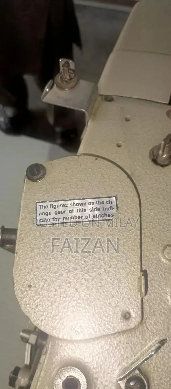 Overlocked Sewing Machine - Good Condition