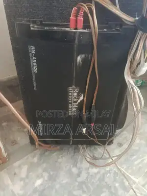 Photo - Pioneer 306C Woofer and Kenwood 718 Speaker Audio System Components