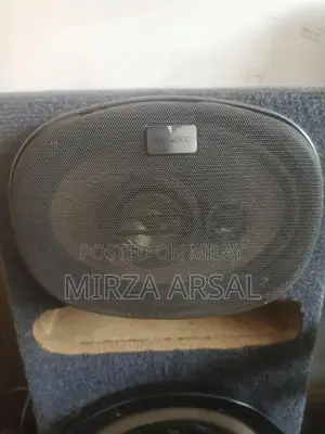 Pioneer 306C Woofer and Kenwood 718 Speaker Audio System Components