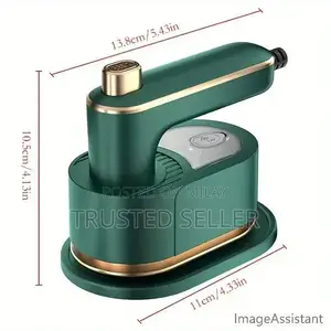 Compact Portable Folding Iron - Multi-Purpose Travel Ironing Solution