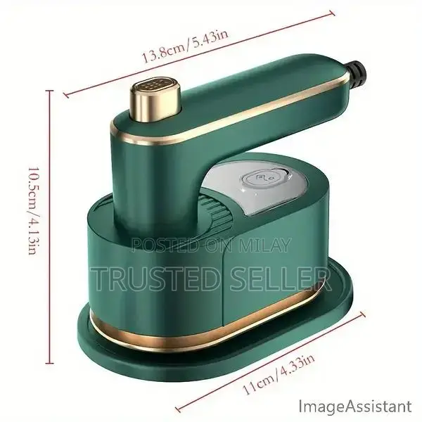 Compact Portable Folding Iron - Multi-Purpose Travel Ironing Solution