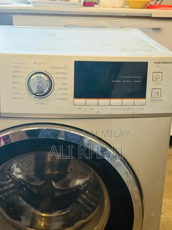Kenwood 8kg Front Loading Fully Automatic Washing Machine