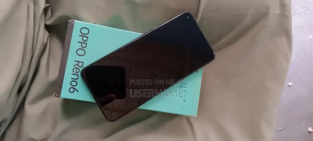 Oppo Reno 6 Smartphone with Partial Damage