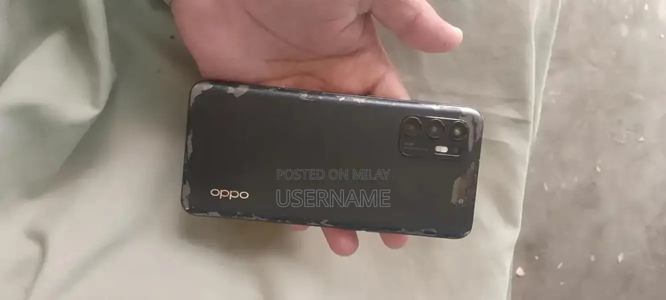 Oppo Reno 6 Smartphone with Partial Damage