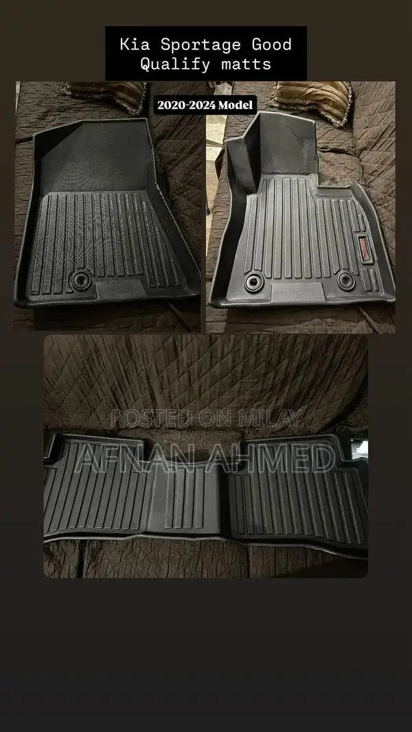 Premium All-Weather Floor Mats for Kia Sportage - Durable Protection