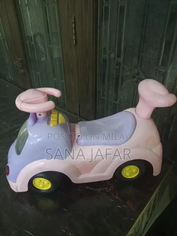 Pink Mini Electric Ride-On Car for Kids