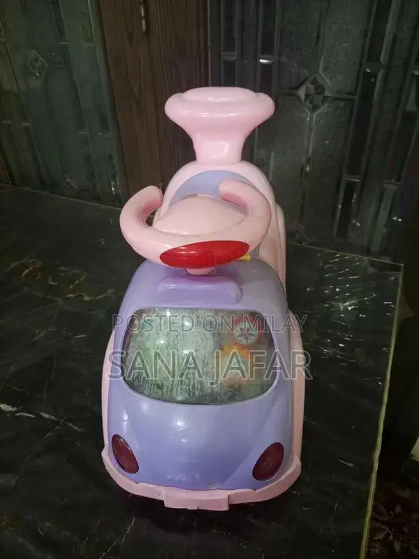 Pink Mini Electric Ride-On Car for Kids