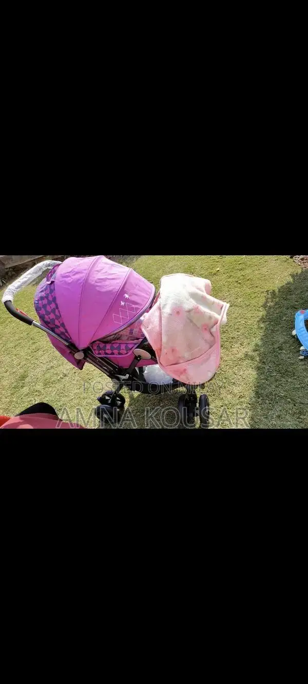 Sturdy Kids Pram Stroller - Comfortable and Compact Baby Transport