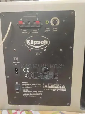 Klipsch 2.1 Channel Home Audio Speaker System with Subwoofer