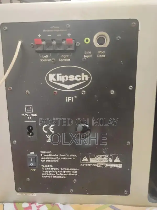 Klipsch 2.1 Channel Home Audio Speaker System with Subwoofer