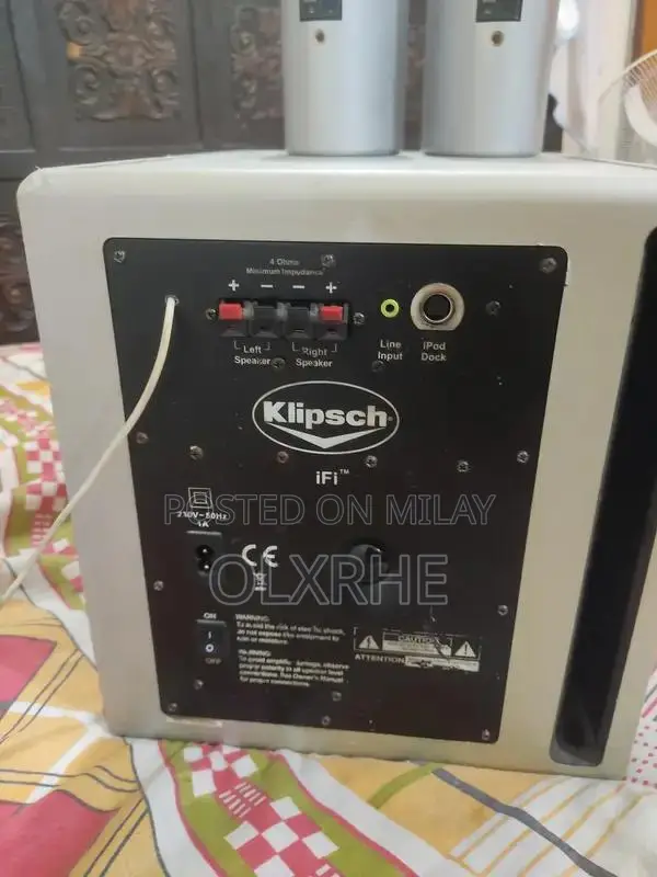 Klipsch 2.1 Channel Home Audio Speaker System with Subwoofer