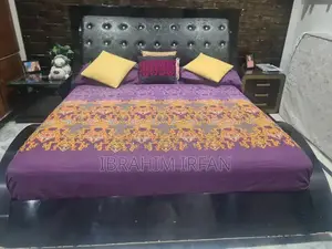 Photo - Modern King Bed Frame - Minimalist Design without Extras