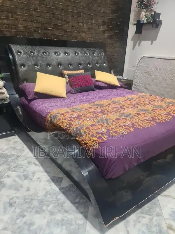 Modern King Bed Frame - Minimalist Design without Extras