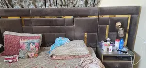 King Bed Set with Wardrobe and Dresser