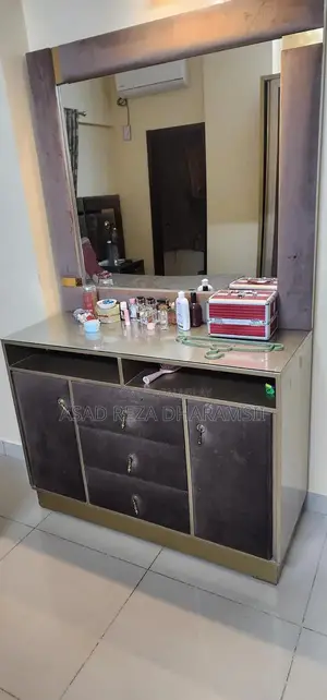 King Bed Set with Wardrobe and Dresser