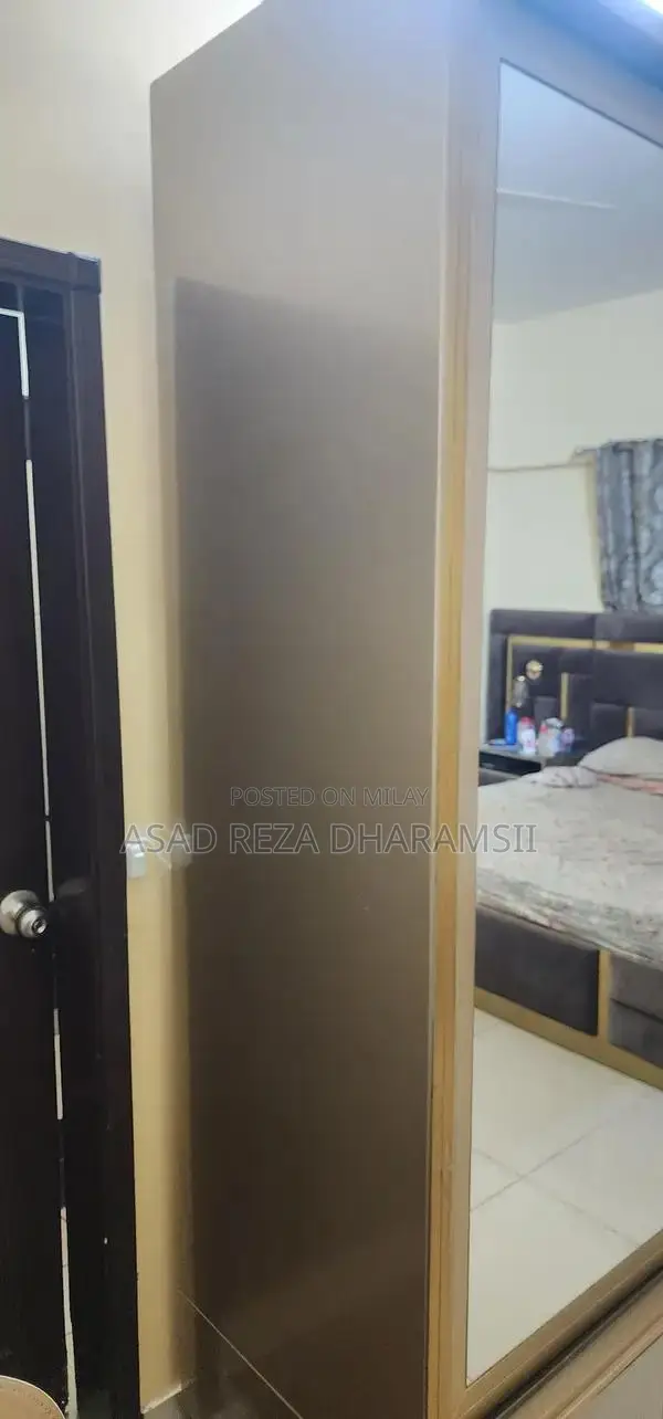 King Bed Set with Wardrobe and Dresser