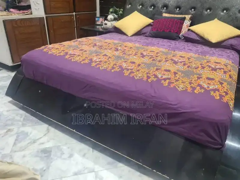 Modern King Bed Frame - Minimalist Design without Extras