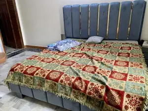 King Size Bed Frame with Spring Mattress