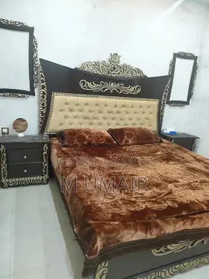 Complete King Size Bedroom Set with Dressing Table and Side Tables