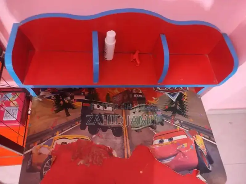 Kids Wooden Study Table and Chair Set for School-Age Children