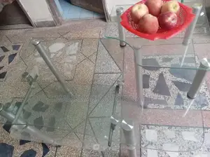 Durable Glass Computer Table with Heavy Glass Construction