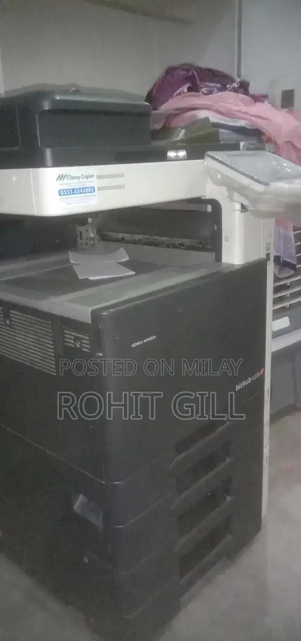 Konica Minolta Bizhub C-220 Color Multifunction Printer
