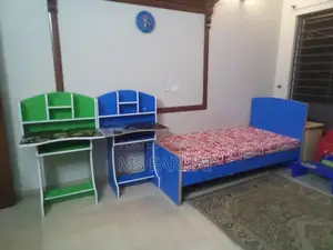 Kids Bedroom Furniture Set: Beds, Tables, Cabinets, Dressing Table