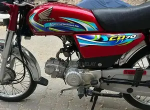 Honda CD 70 Motorcycle - 2024 Model Low Mileage Bike