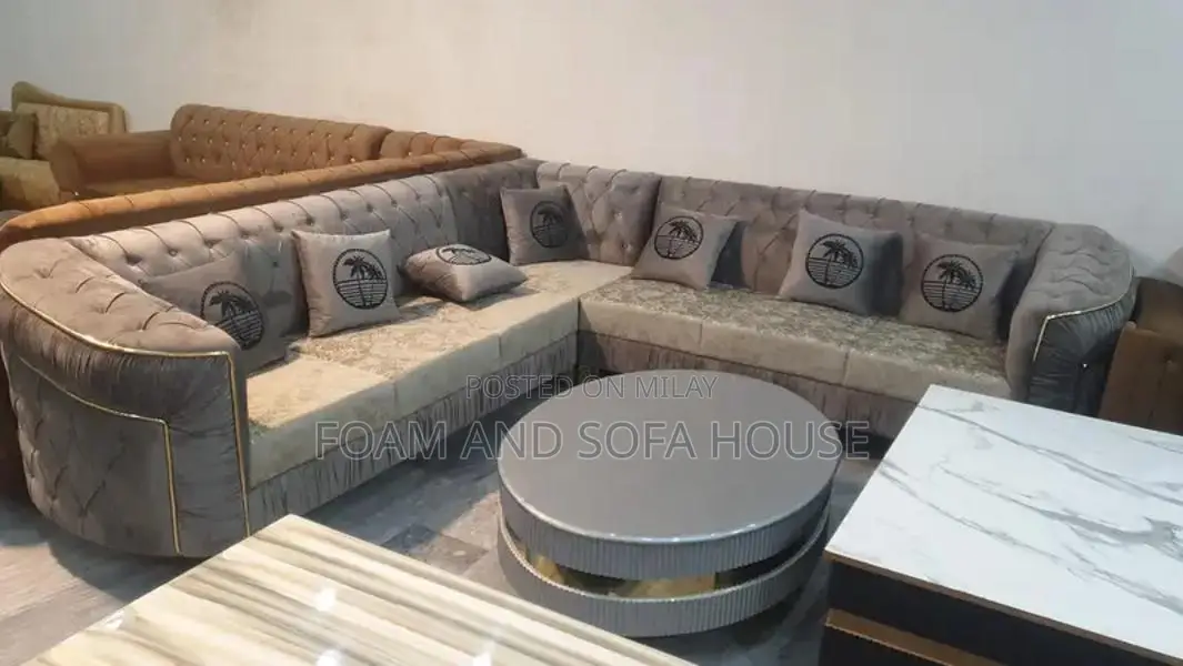 Comfortable L-Shaped Sofa - Modern Home Furniture