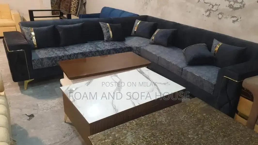 Comfortable L-Shaped Sofa - Modern Home Furniture