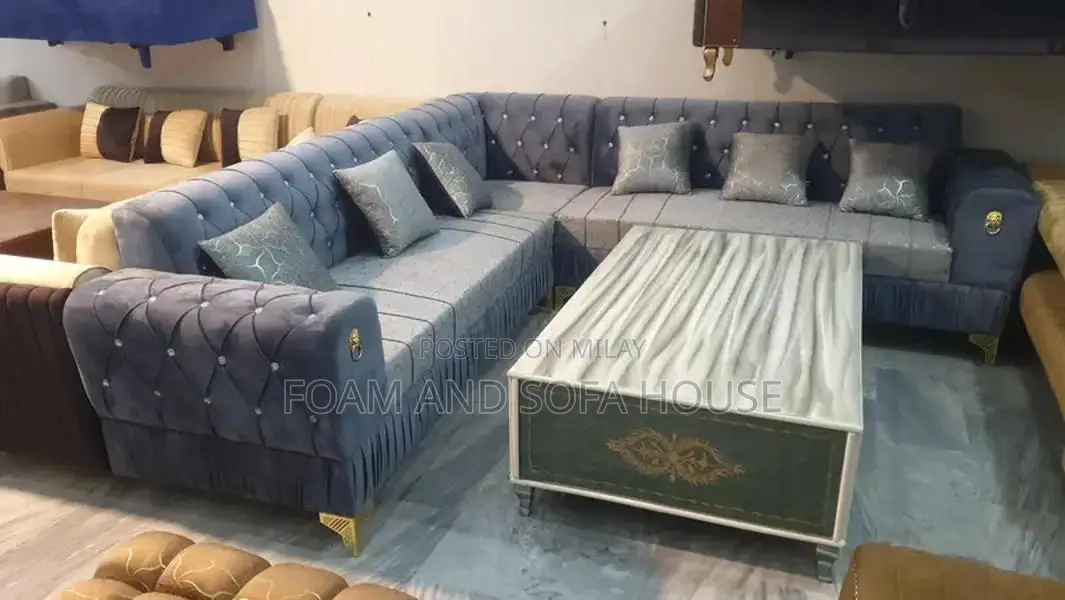 Comfortable L-Shaped Sofa - Modern Home Furniture