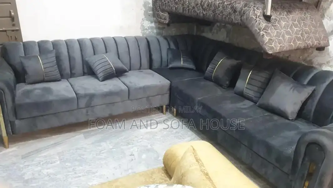 Comfortable L-Shaped Sofa - Modern Home Furniture