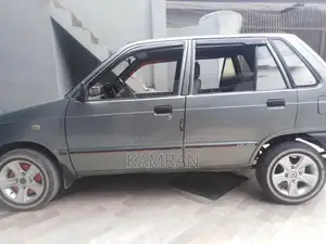 Mehran Euro 2012 Compact City Car with Sage Green Exterior