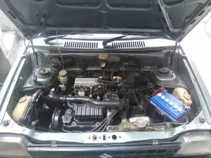 Mehran Euro 2012 Compact City Car with Sage Green Exterior