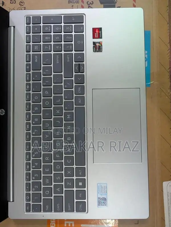 HP AMD Ryzen 5 Laptop with 512GB SSD and Windows 11