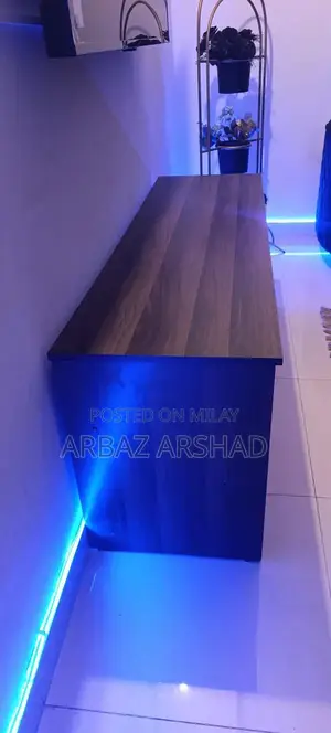 Photo - Modern LED Console Table - Contemporary Home Furniture