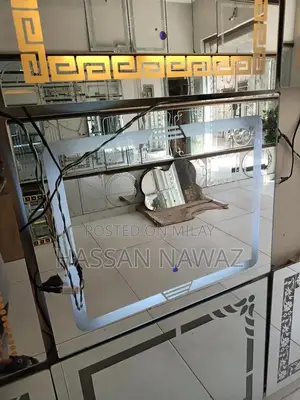 24x24 LED Wall Mirror with 3D Lighting