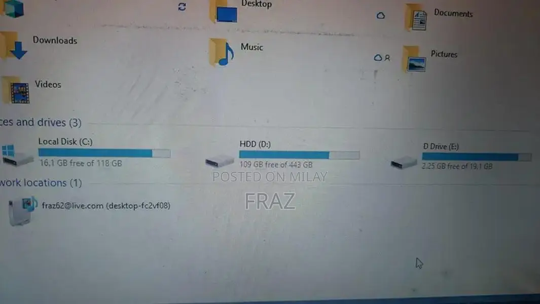 Lenovo Laptop i5 4th Gen 12GB RAM Dual Storage Large Display