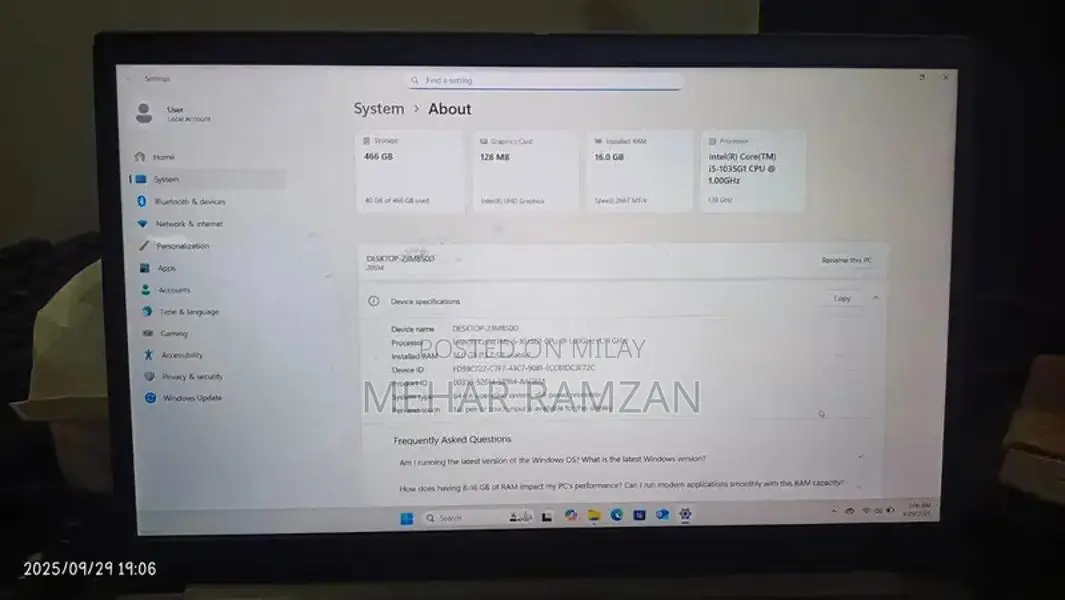 Lenovo ThinkBook 15 Laptop - 10th Gen Intel Core i5