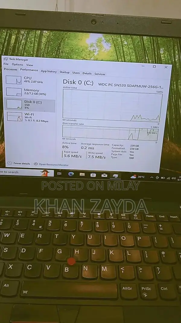 Lenovo ThinkPad L490 Business Laptop - Core i5 8th Gen