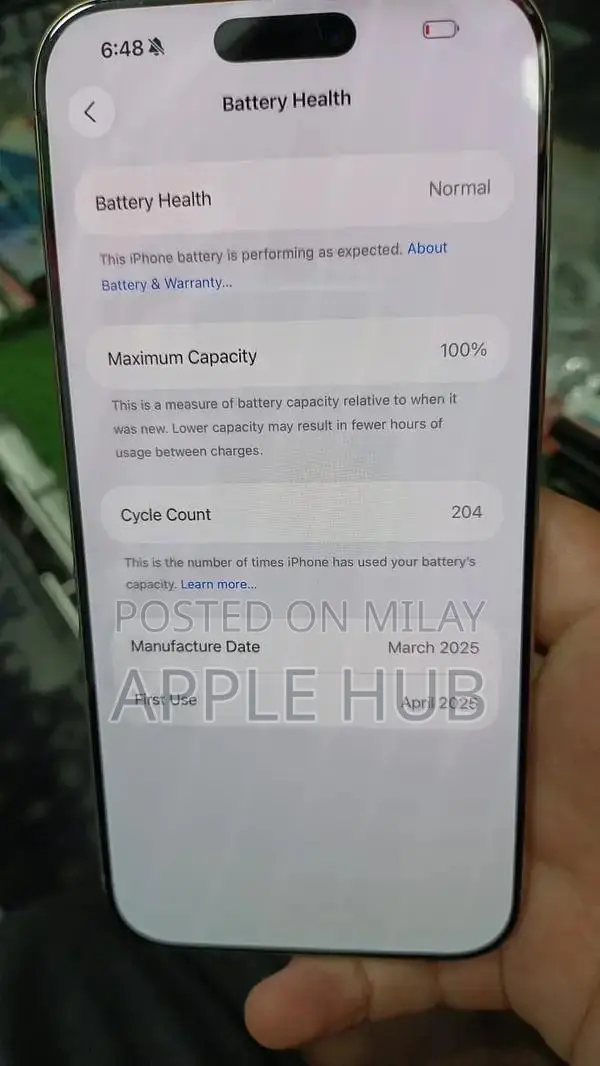 Apple iPhone 16 Pro Max 256GB Dual eSIM Unlocked Smartphone