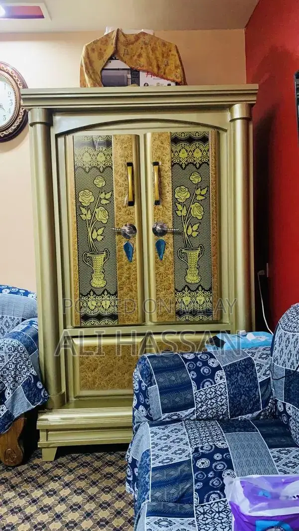 Steel Metal Cupboard Armoire - Excellent Condition