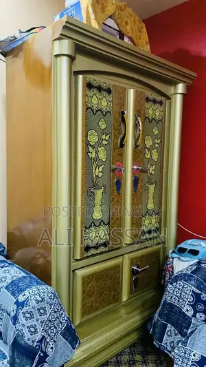 Steel Metal Cupboard Armoire - Excellent Condition